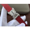 Cartier High Jewelry Watches WJ306014 White Dial Red Fabric Strap WJ00546