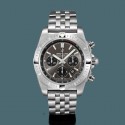 Luxury Replica Breitling Chronomat B01 Chronograph 44 Steel Blackeye Gray WJ01298