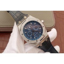 Audemars-Piguet Royal Oak 41mm 26574 Blue Dial Leather Strap WJ00055