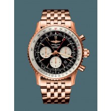 Breitling Navitimer 1 B03 Chronograph Rattrapante 45 Red gold Limited Black Breitling WJ00761