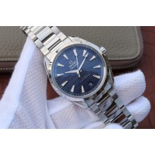 Omega Seamaster aqua Terra Master Blue Textured Dial Bracelet WJ00854