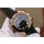 Fake High Quality Omega Planet Ocean Master Chronometer Black Polished Bezel Black Dial Leather Omega WJ01056