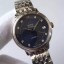 Fake Omega MKF De Ville 33mm Diamonds Markers Blue Dial Bracelet WJ01001