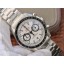 Replica Omega Speedmaster Moonwatch White Dial Black Hand Bracelet WJ00193