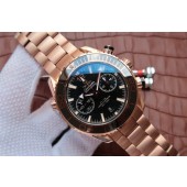 Luxury Omega Planet Ocean Master Chronometer Black Bezel Black Dial Bracelet Omega WJ00028
